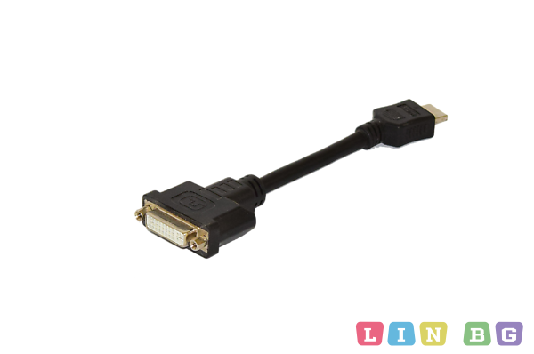 Кабел DVI HDMI 0 2m cable