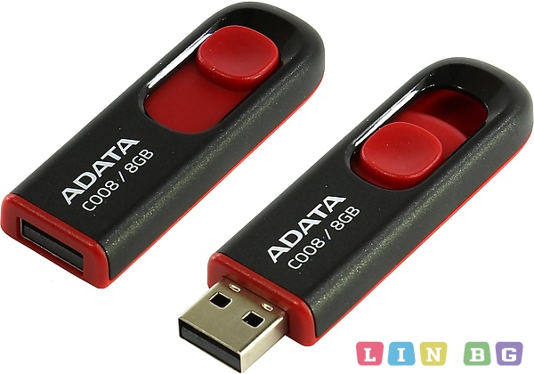 ADATA C008 8GB AC008-8G-RKD Флаш памет flash