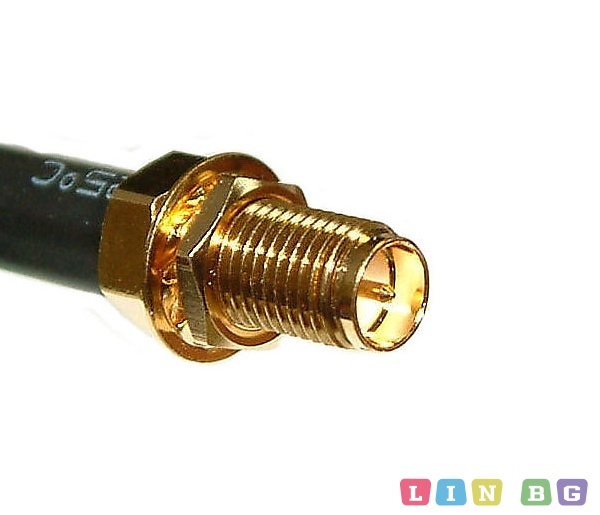 TP LINK TL ANT24EC3S RP SMA Male to Female Antenna Extension Кабел конектор