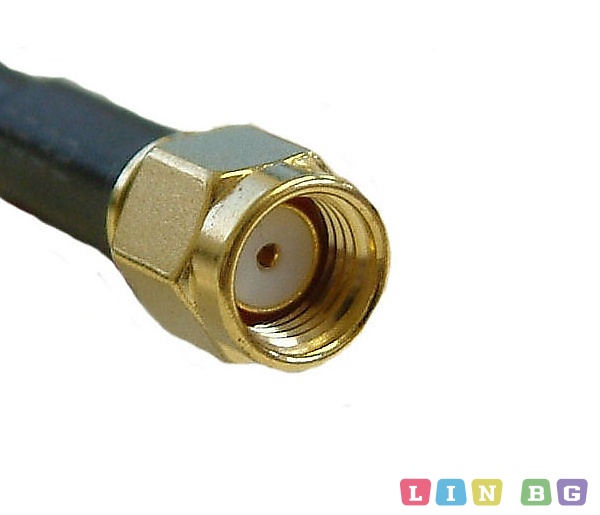 TP LINK TL ANT24EC5S RP SMA Male to Female connector Antenna Extension Кабел 