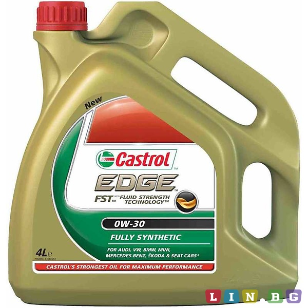 CASTROL EDGE 0W-30 4L Синтетично моторно масло