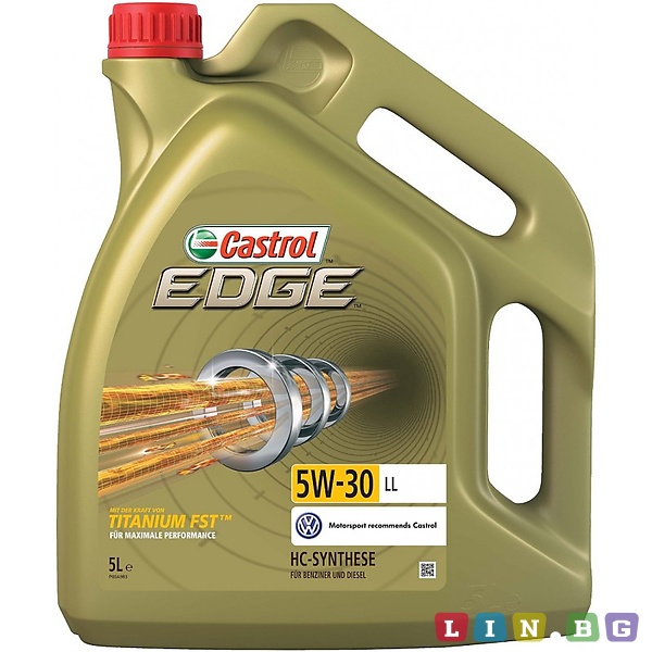 CASTROL EDGE 5W-30 LL 5L Синтетично моторно масло