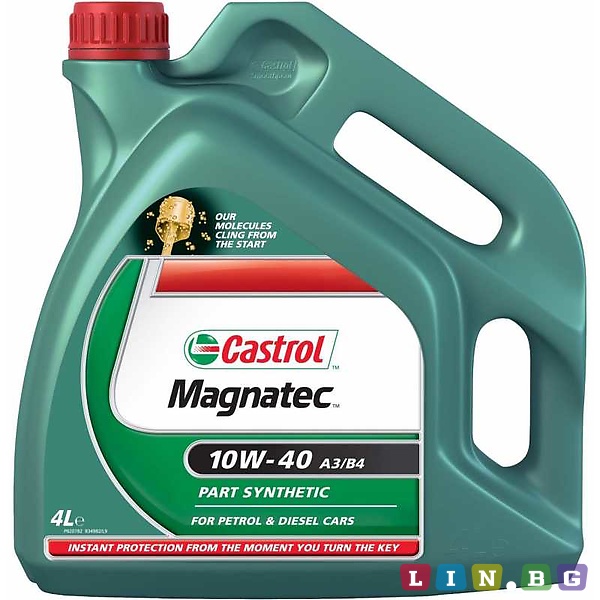 CASTROL MAGNATEC 10W-40 4L Полусинтетично двигателно масло