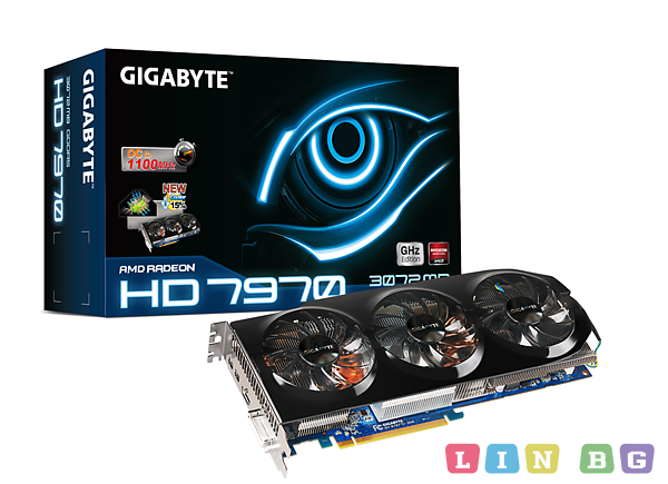 GIGABYTE Radeon HD 7970 R9 280x 3GB GDDR5 384bit PCI E GV R797TO 3GD Видео карта
