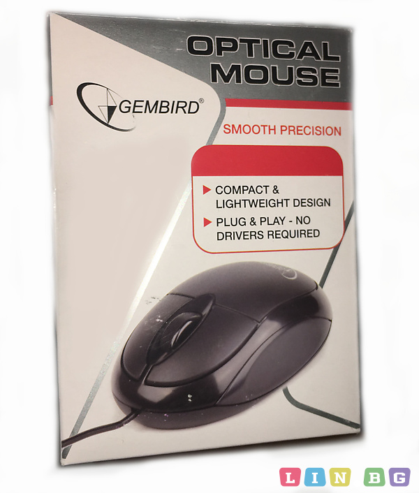 Gembird MUS-U-001 Optical Mouse Оптична USB мишка