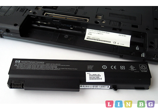 HP Compaq 6910p Лаптоп с нова батерия