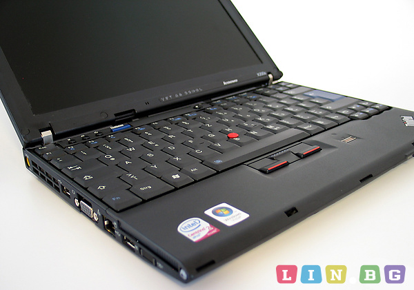 LENOVO ThinkPad X200s Лаптоп CORE 2 DUO L9300 Клас B Батерия под 30 минути