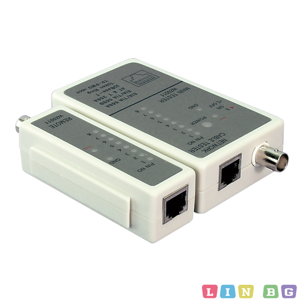 LogiLink WZ0011 cable tester for RJ45 Тестер за LAN кабел