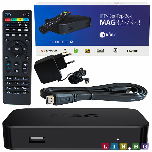 MAG 322 MAG323 IPTV SET-TOP BOX