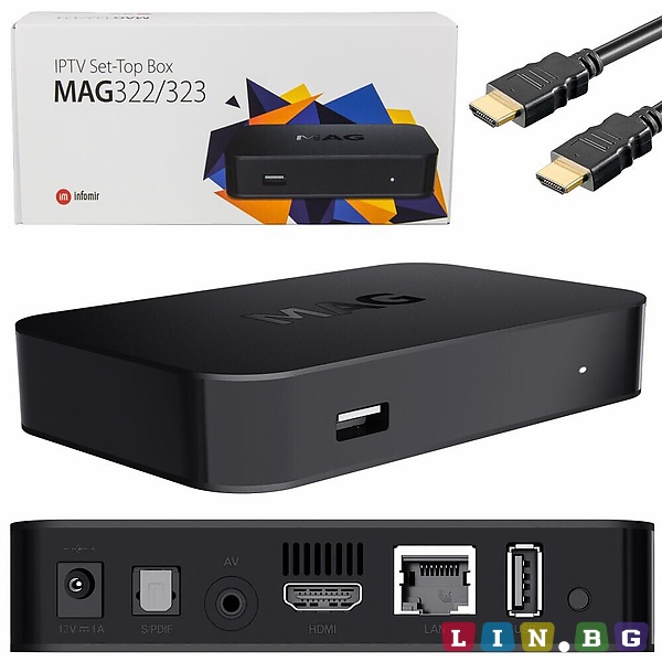 MAG 322 MAG323 IPTV SET-TOP BOX