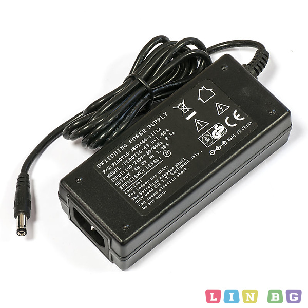 MikroTik 48V 0 7A power supply power plug Захранване