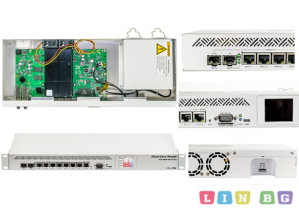 MikroTik Cloud Core Router 1009-8G-1S-1S Бизнес рутери