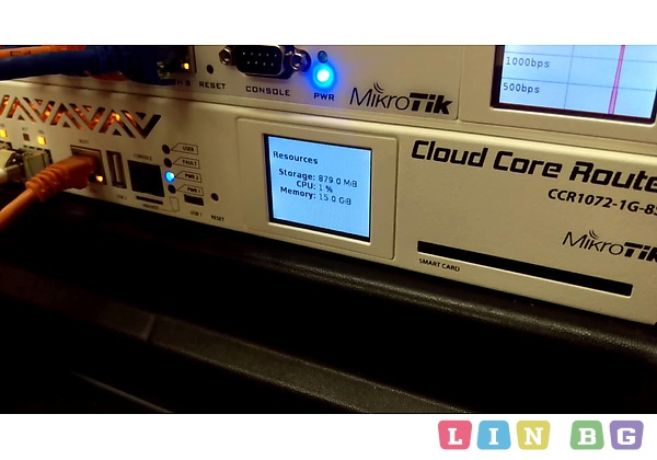 MikroTik Cloud Core Router 1072-1G-8S Бизнес рутери