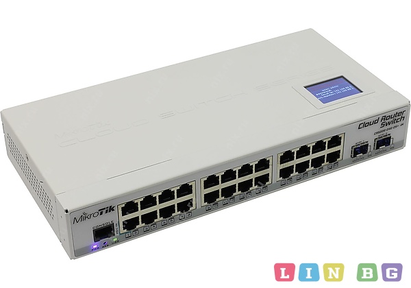 MikroTik Cloud Router Switch 226-24G-2S IN Суичове