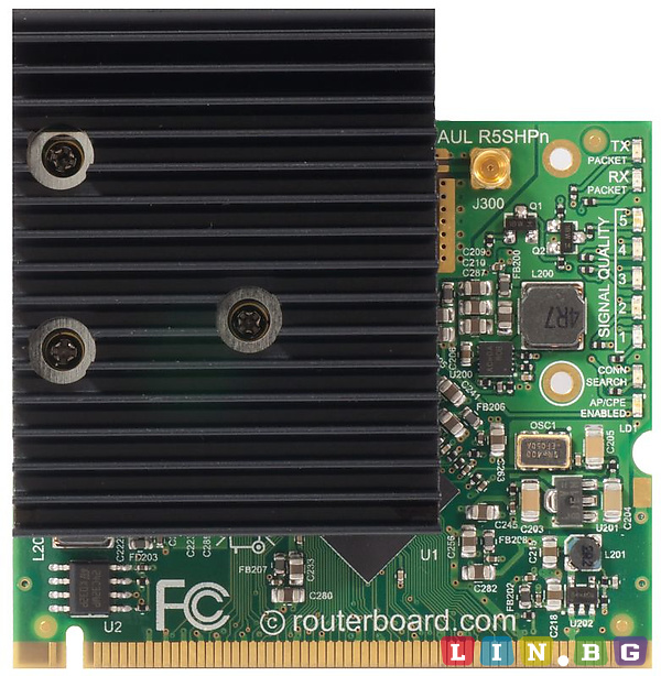 MikroTik RouterBOARD MiniPCI MMCX MTRADC4 R5SHPn