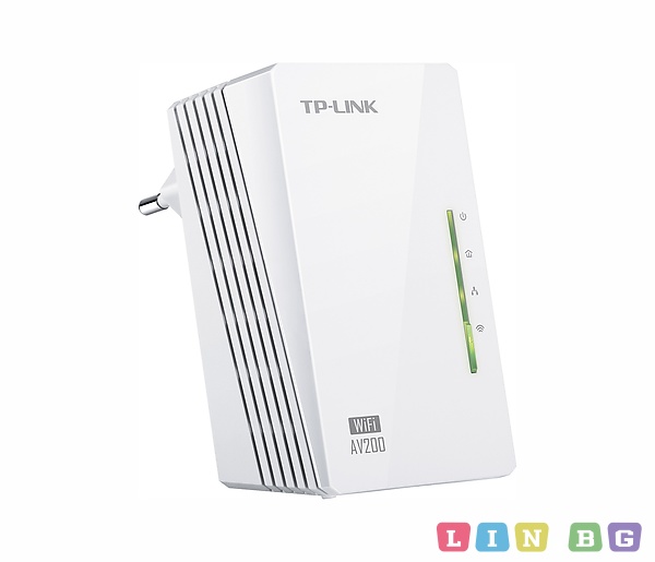 TP LINK TL WPA2220 N300 Wireless Powerline Extender адаптер