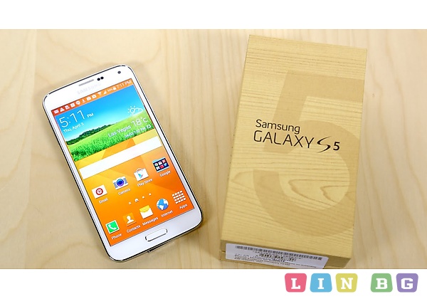 SAMSUNG GALAXY S5 16GB смартфон бял 