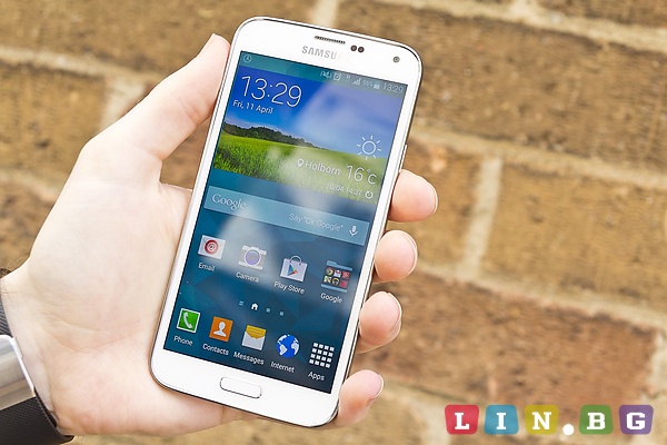 SAMSUNG GALAXY S5 16GB смартфон бял 