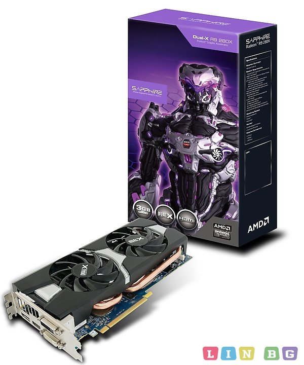 Sapphire R9 280x Dual-X Видеокарта