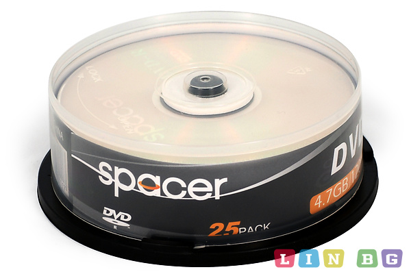 Spacer DVD-R25 4,7GB DVD Дискове 25 бр