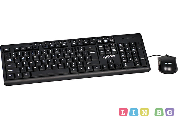 Spacer SPKB-1657 Комплект клавиатура мишка 
