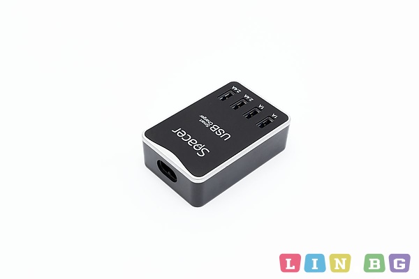 Spacer Spch-017 4-Port Smart USB Charger Захранване