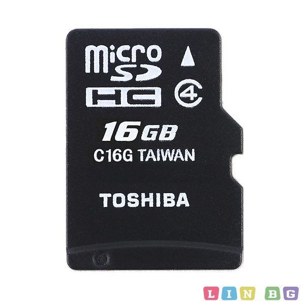 TOSHIBA 16GB MICRO SD with Adapter