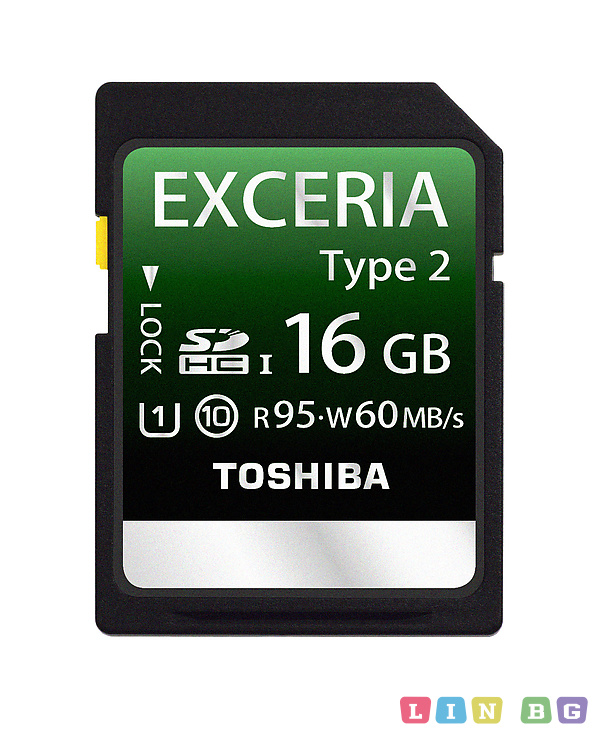 TOSHIBA EXCERIA W60 TYPE 2 16GB