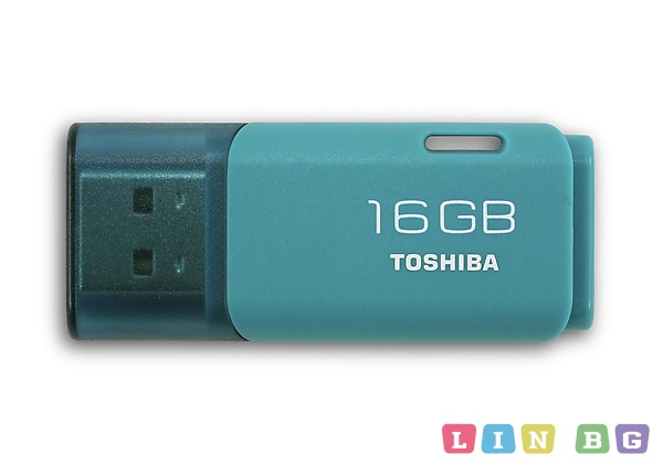 TOSHIBA HAYABUSA USB 2 0 16GB LIGHT BLUE