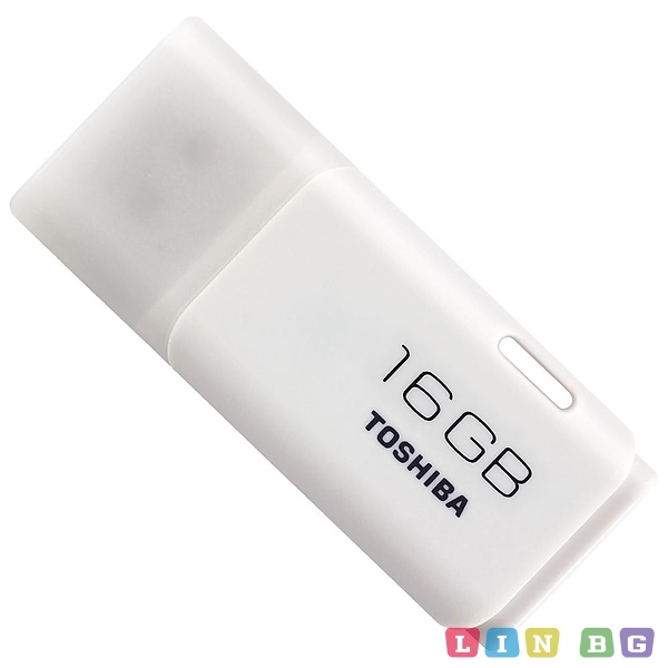 TOSHIBA USB 2 0 16GB WHITE флаш памет