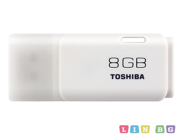 TOSHIBA HAYABUSA USB 2 0 8GB WHITE
