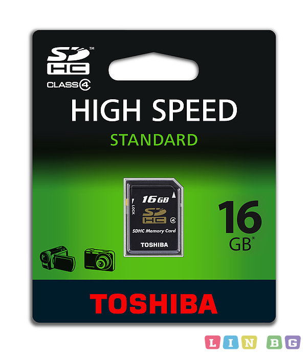 TOSHIBA SD 16GB CLASS 4