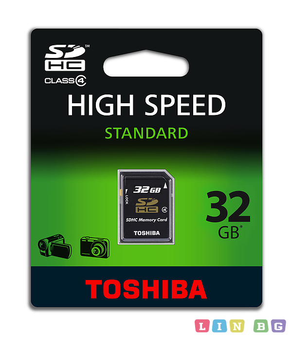 TOSHIBA SD 32GB CLASS 4