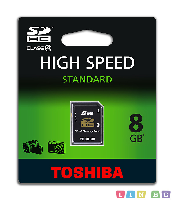 TOSHIBA SD 8GB CLASS 4