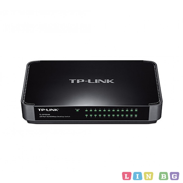 TP-LINK TL-SF1024M 24-Port 10 100Mbps Desktop Switch Суич