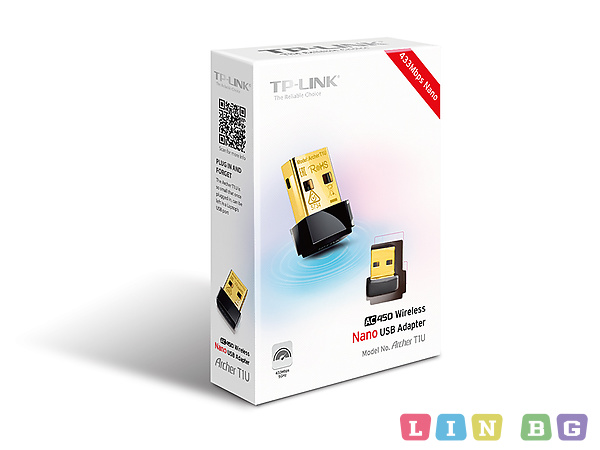 TP-Link AC450 Wireless Nano USB Adapter Безжична USB карта