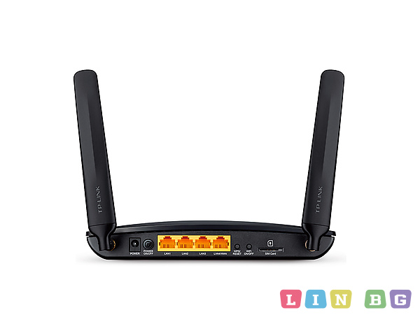 TP-Link TL-MR6400 300Mbps Wireless N 4G LTE Router Безжичен 4G рутер