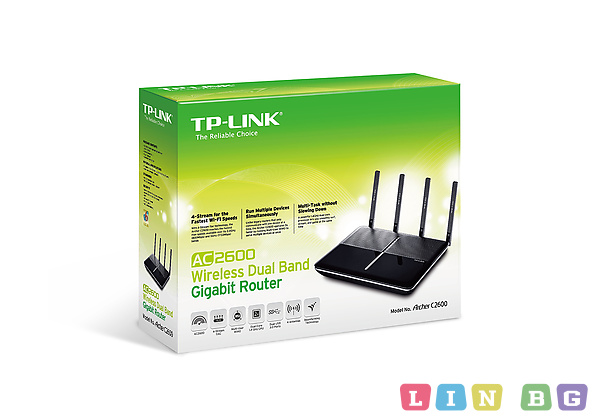 TP LINK Archer C2600 TL AC2600 Безжичен рутер