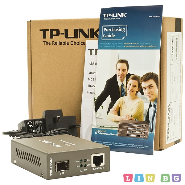 TP LINK MC220L медия конвертор