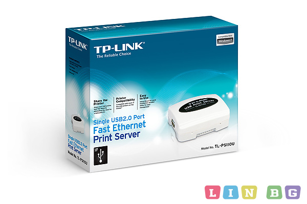TP LINK TL PS110U USB принт сървър
