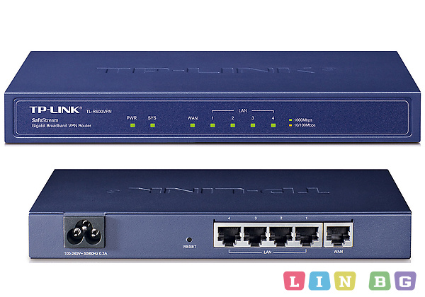 TP LINK TL R600VPN Gigabit broadband VPN router