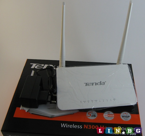 Tenda F300 300 mbps Wireless N Router Безжичен рутер