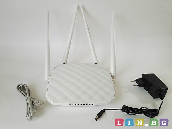 Tenda FH456 Безжичен рутер с мощен обхват,300 Mbps,4x 5dBi външни антени