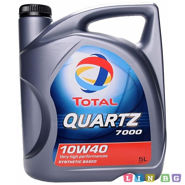 Total Quartz 7000 10W40  5л Моторно масло