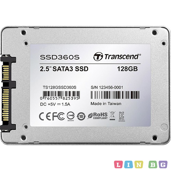 Transcend TS128GSSD360S 128GB SSD Хард дискове