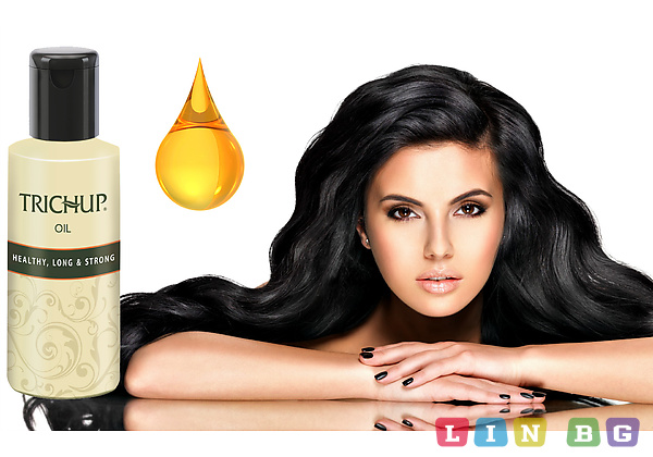Trichup oil Индийско масло против косопад за дълга и гъста коса 