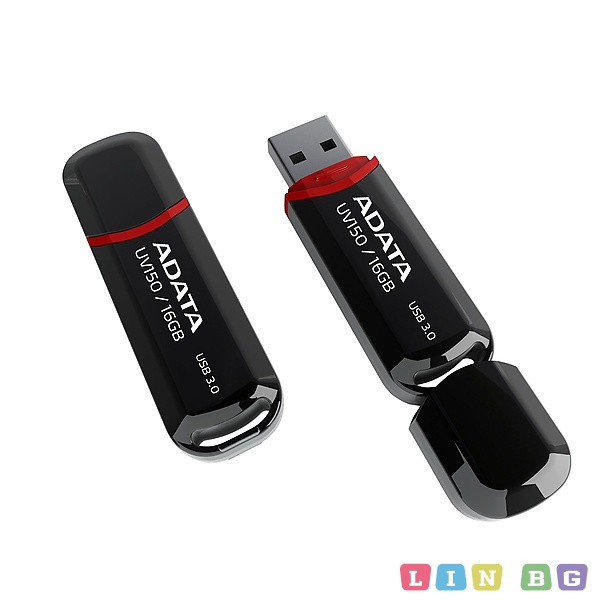 USB флаш памет ADATA 16GB AUV150-16G-RBK