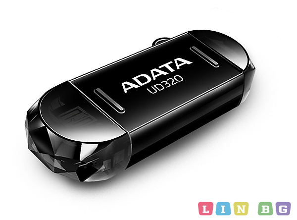USB флаш памет ADATA 32GB OTG ADAPTER AUD320-32G-RBK