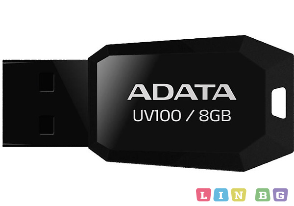 USB флаш памет ADATA 8GB AUV100-8G-RBK