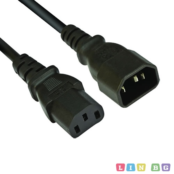 VCom Захранващ кабел Power Cord for UPS M F - CE001-1,8m